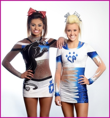 Cheer Team Metallic With Crytals Rhinestones Of Cheerleading Wear With Bows