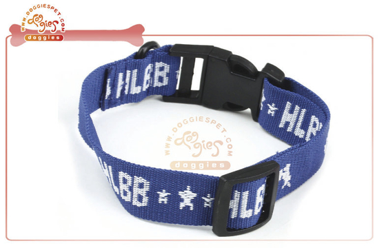 Customised Jacquard Nylon Webbing For Dog Collars Personalized