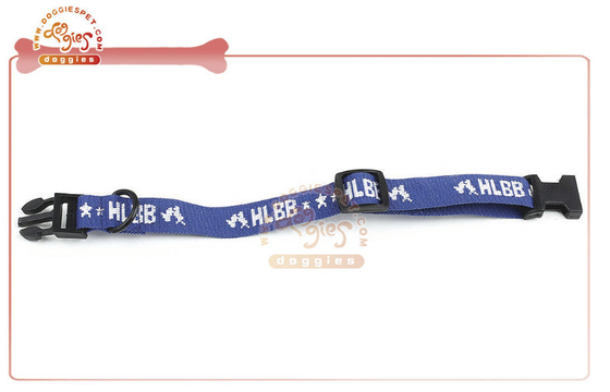 Customised Jacquard Nylon Webbing For Dog Collars Personalized