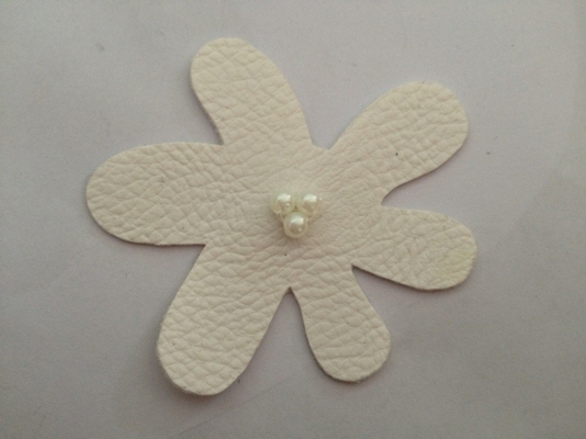 Chiffon artificial pink flower corsage