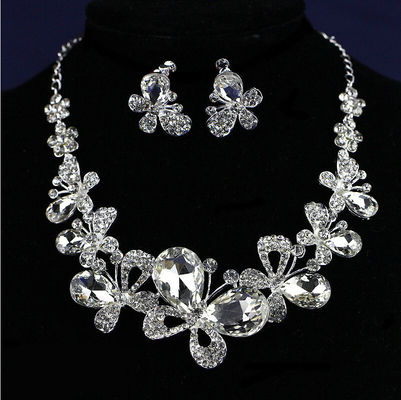 Exquisite Handmade Animal Jewelry Necklace Earrings Crown for Womens , Girls