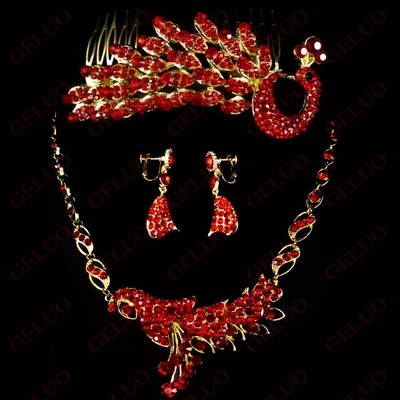 Exquisite Handmade Animal Jewelry Necklace Earrings Crown for Womens , Girls