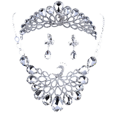 Exquisite Handmade Animal Jewelry Necklace Earrings Crown for Womens , Girls