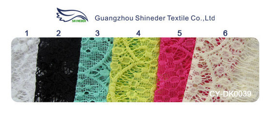 New arrival nylon hollow scalloped fabric lace dress garment accessory(CY-DK0039)