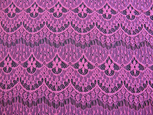 New arrival nylon hollow scalloped fabric lace dress garment accessory(CY-DK0039)