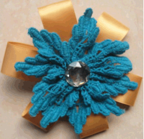 Cotton lace Artificial Flower Corsage