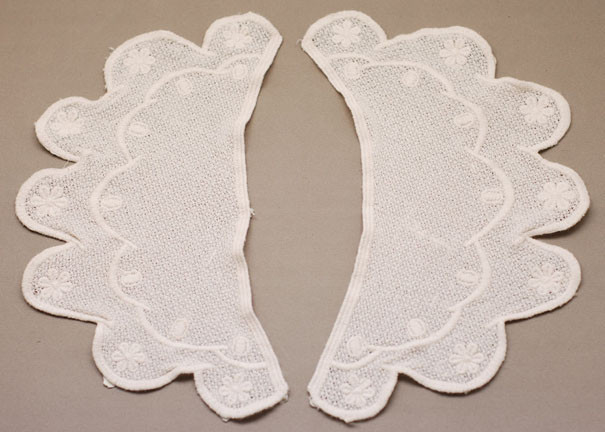 Custom Crochet Lace Collar, Cotton Embroidery lace trims for Decorative Girls Skirts