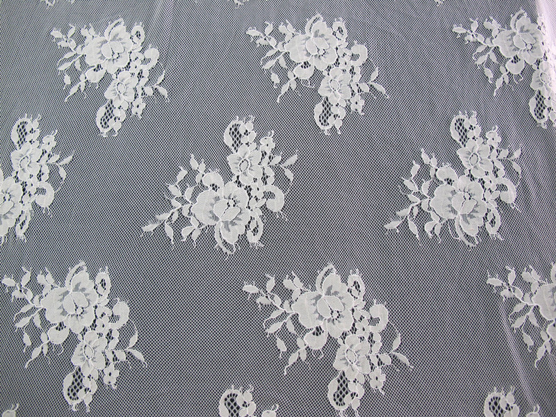 Corded Cotton Bridal Lace Trim Fabric For Wedding Dresses CY-HB0478