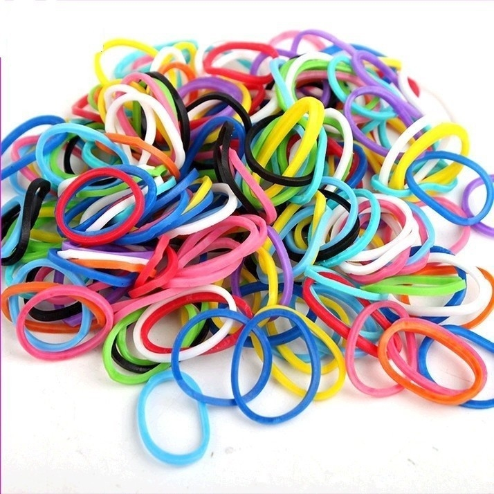 Customized Sports Silicone Bracelets Eco - Friendly Rainbow Looms With SGS