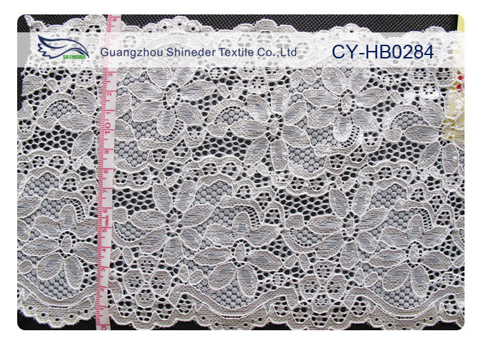 Fresh Design Elastic Nylon Lace Fabric for Cap , Shirt CY-HB0284